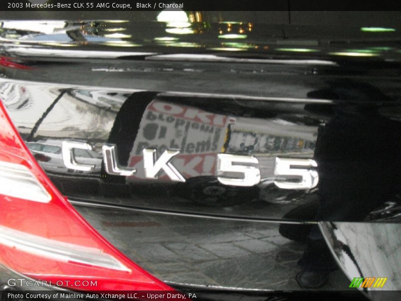 Black / Charcoal 2003 Mercedes-Benz CLK 55 AMG Coupe