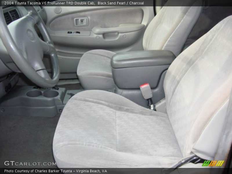 Black Sand Pearl / Charcoal 2004 Toyota Tacoma V6 PreRunner TRD Double Cab