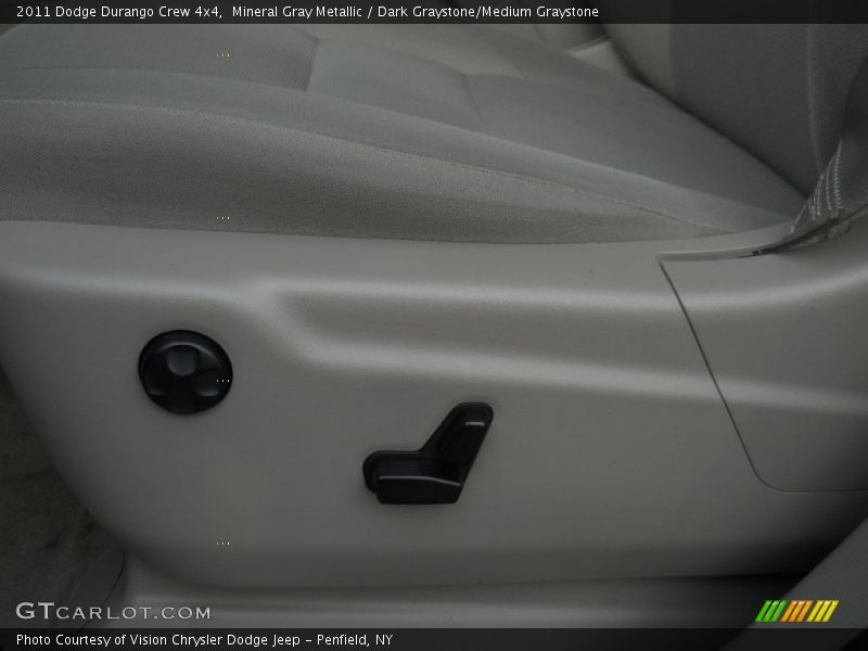 Mineral Gray Metallic / Dark Graystone/Medium Graystone 2011 Dodge Durango Crew 4x4