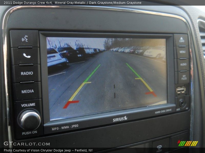 Mineral Gray Metallic / Dark Graystone/Medium Graystone 2011 Dodge Durango Crew 4x4