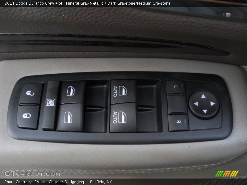 Mineral Gray Metallic / Dark Graystone/Medium Graystone 2011 Dodge Durango Crew 4x4