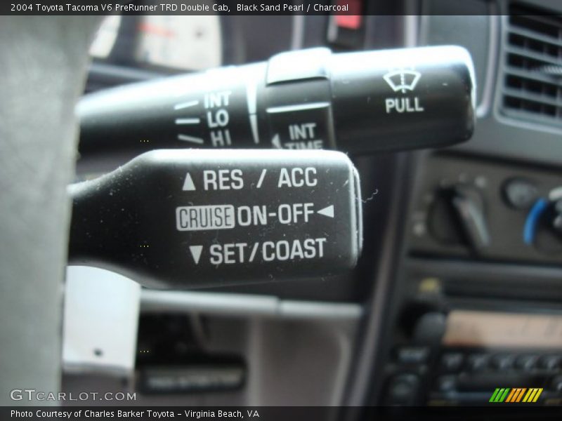 Controls of 2004 Tacoma V6 PreRunner TRD Double Cab