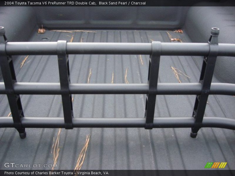 Black Sand Pearl / Charcoal 2004 Toyota Tacoma V6 PreRunner TRD Double Cab