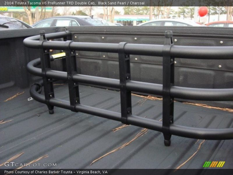 Black Sand Pearl / Charcoal 2004 Toyota Tacoma V6 PreRunner TRD Double Cab