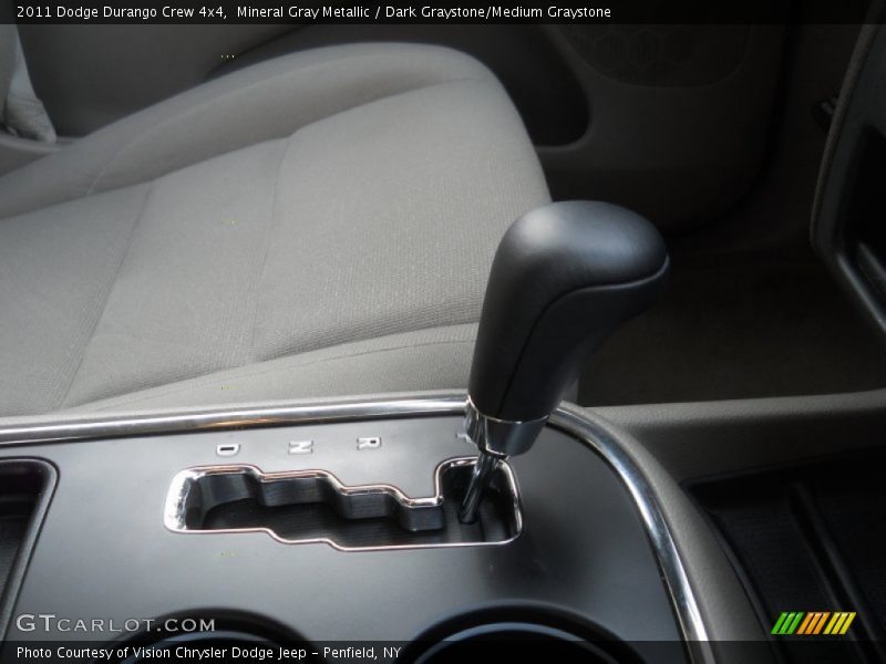 Mineral Gray Metallic / Dark Graystone/Medium Graystone 2011 Dodge Durango Crew 4x4