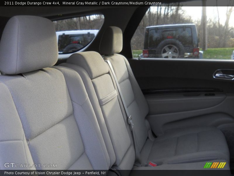 Mineral Gray Metallic / Dark Graystone/Medium Graystone 2011 Dodge Durango Crew 4x4