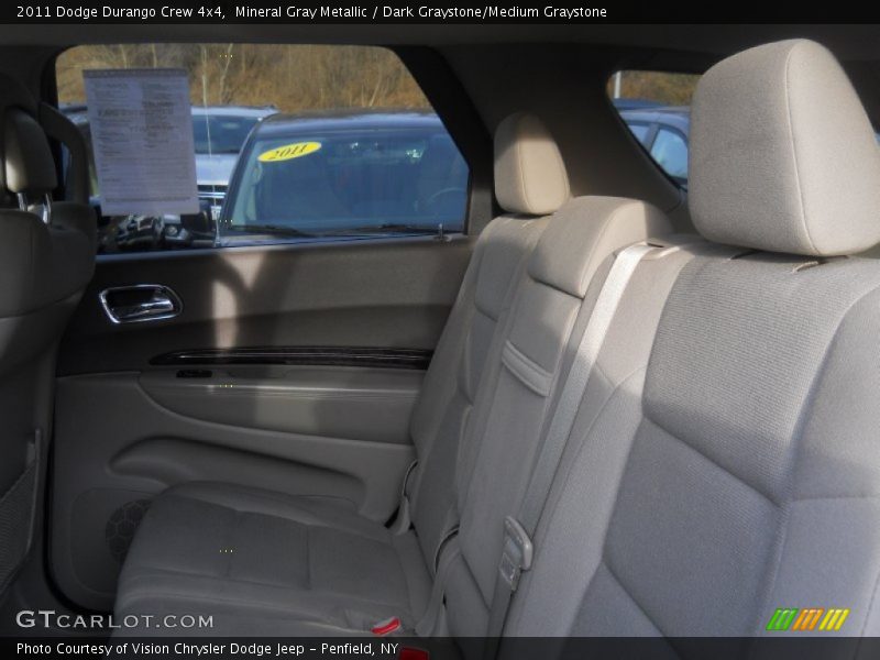 Mineral Gray Metallic / Dark Graystone/Medium Graystone 2011 Dodge Durango Crew 4x4