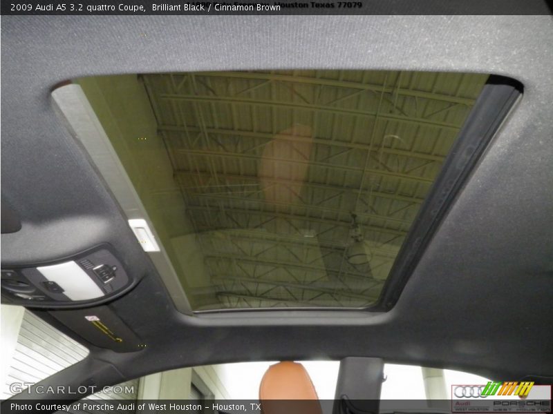 Brilliant Black / Cinnamon Brown 2009 Audi A5 3.2 quattro Coupe