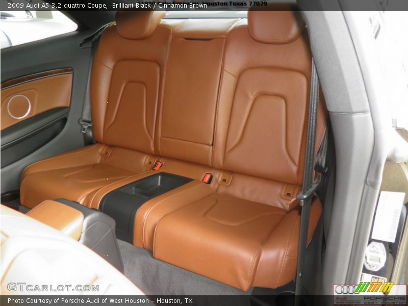Brilliant Black / Cinnamon Brown 2009 Audi A5 3.2 quattro Coupe