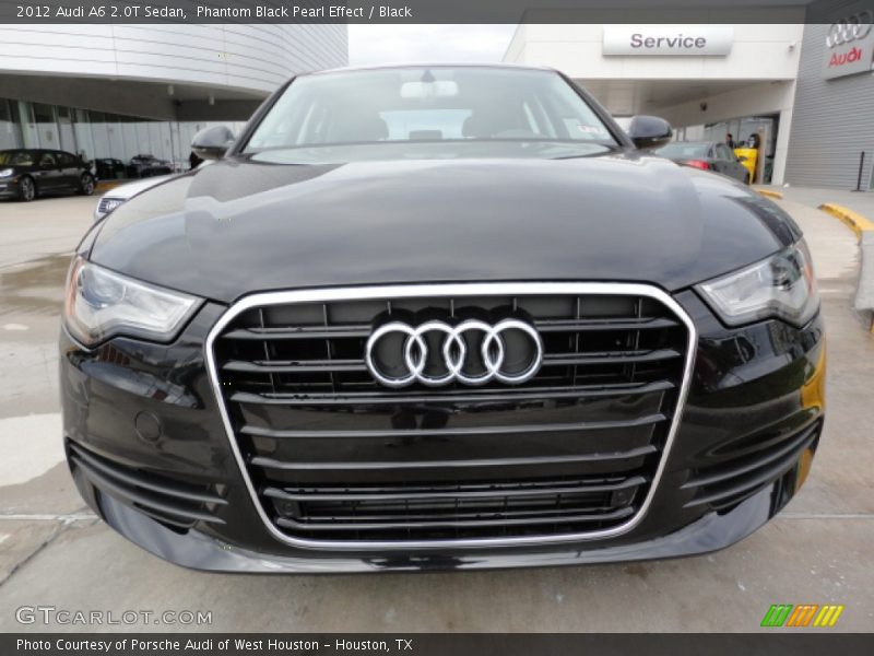 Phantom Black Pearl Effect / Black 2012 Audi A6 2.0T Sedan