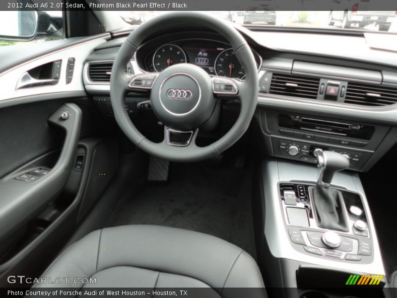 Phantom Black Pearl Effect / Black 2012 Audi A6 2.0T Sedan