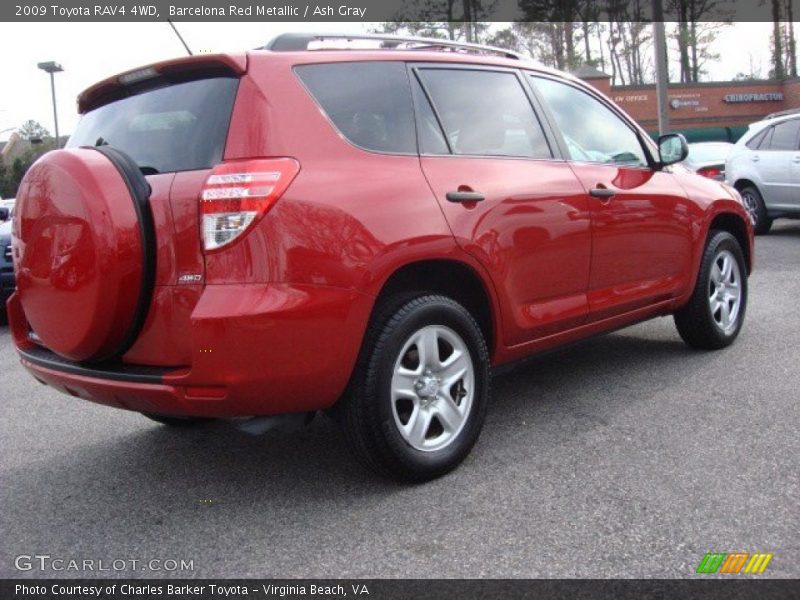 Barcelona Red Metallic / Ash Gray 2009 Toyota RAV4 4WD