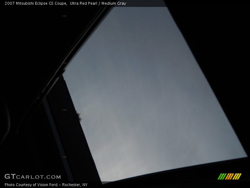 Ultra Red Pearl / Medium Gray 2007 Mitsubishi Eclipse GS Coupe
