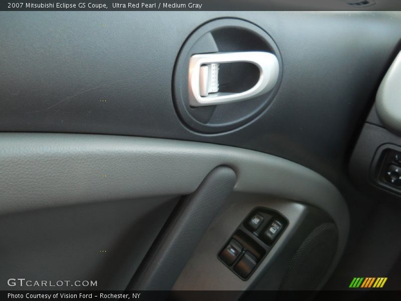 Ultra Red Pearl / Medium Gray 2007 Mitsubishi Eclipse GS Coupe