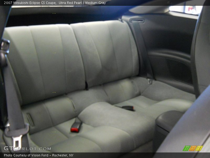 Ultra Red Pearl / Medium Gray 2007 Mitsubishi Eclipse GS Coupe