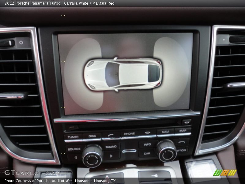 Carrara White / Marsala Red 2012 Porsche Panamera Turbo