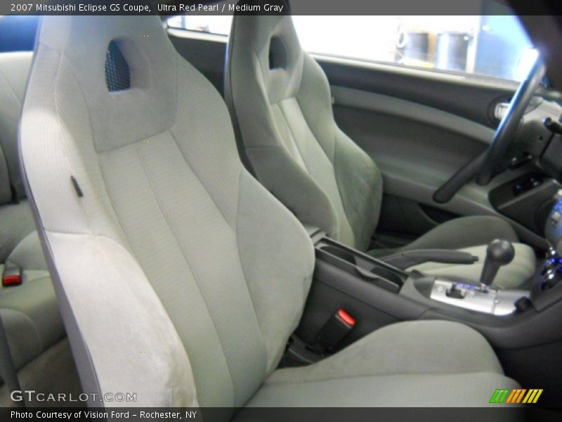 Ultra Red Pearl / Medium Gray 2007 Mitsubishi Eclipse GS Coupe