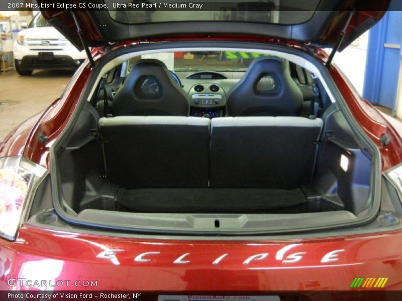 Ultra Red Pearl / Medium Gray 2007 Mitsubishi Eclipse GS Coupe