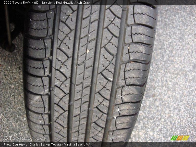 Barcelona Red Metallic / Ash Gray 2009 Toyota RAV4 4WD