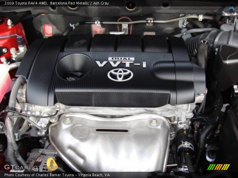 Barcelona Red Metallic / Ash Gray 2009 Toyota RAV4 4WD