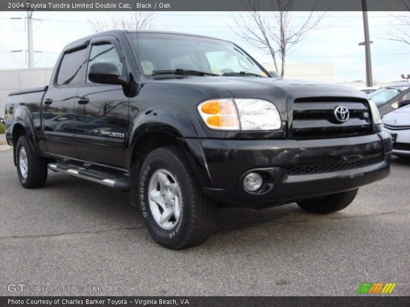 Black / Oak 2004 Toyota Tundra Limited Double Cab