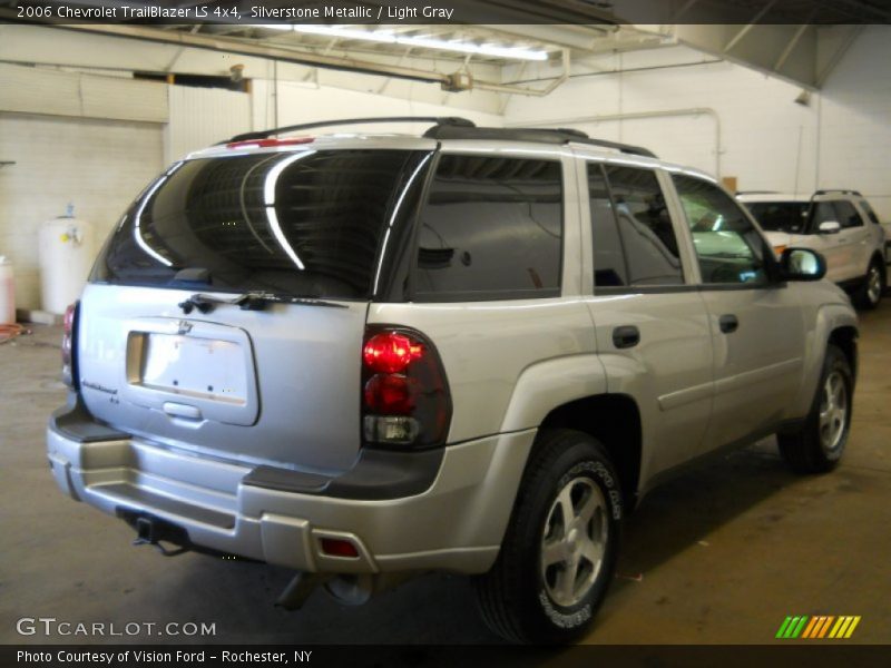 Silverstone Metallic / Light Gray 2006 Chevrolet TrailBlazer LS 4x4