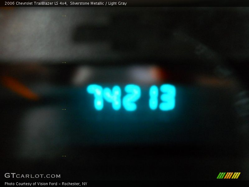 Silverstone Metallic / Light Gray 2006 Chevrolet TrailBlazer LS 4x4