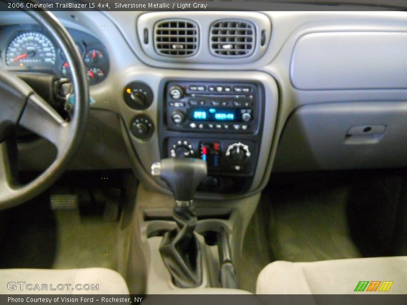 Silverstone Metallic / Light Gray 2006 Chevrolet TrailBlazer LS 4x4