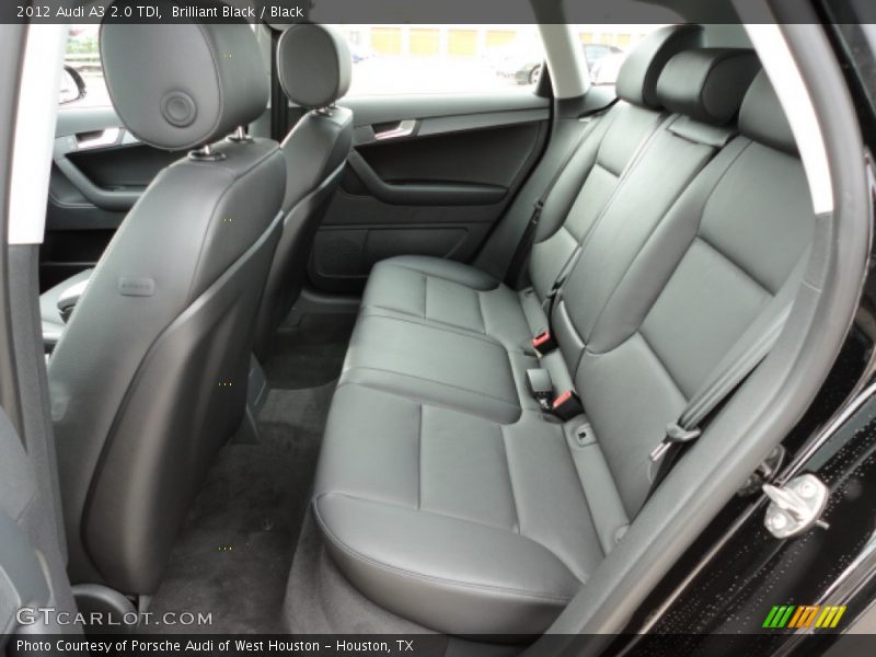 Brilliant Black / Black 2012 Audi A3 2.0 TDI