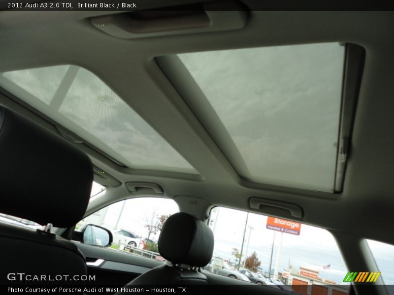 Brilliant Black / Black 2012 Audi A3 2.0 TDI
