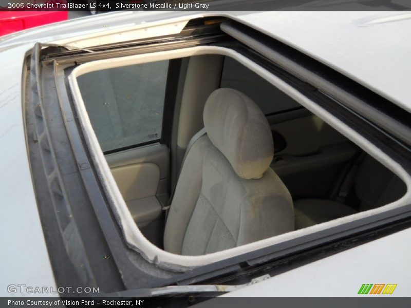 Silverstone Metallic / Light Gray 2006 Chevrolet TrailBlazer LS 4x4