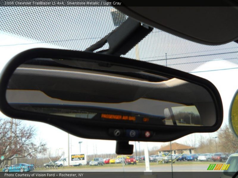 Silverstone Metallic / Light Gray 2006 Chevrolet TrailBlazer LS 4x4