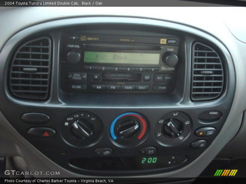 Black / Oak 2004 Toyota Tundra Limited Double Cab