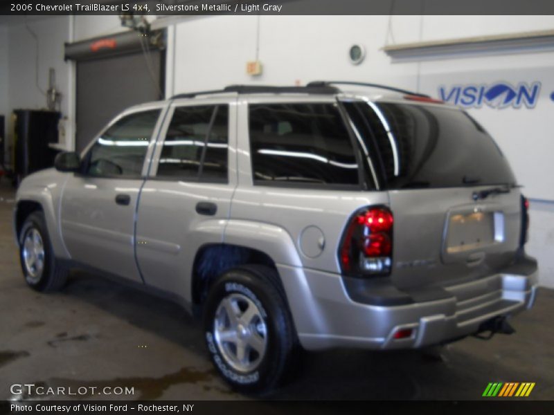 Silverstone Metallic / Light Gray 2006 Chevrolet TrailBlazer LS 4x4