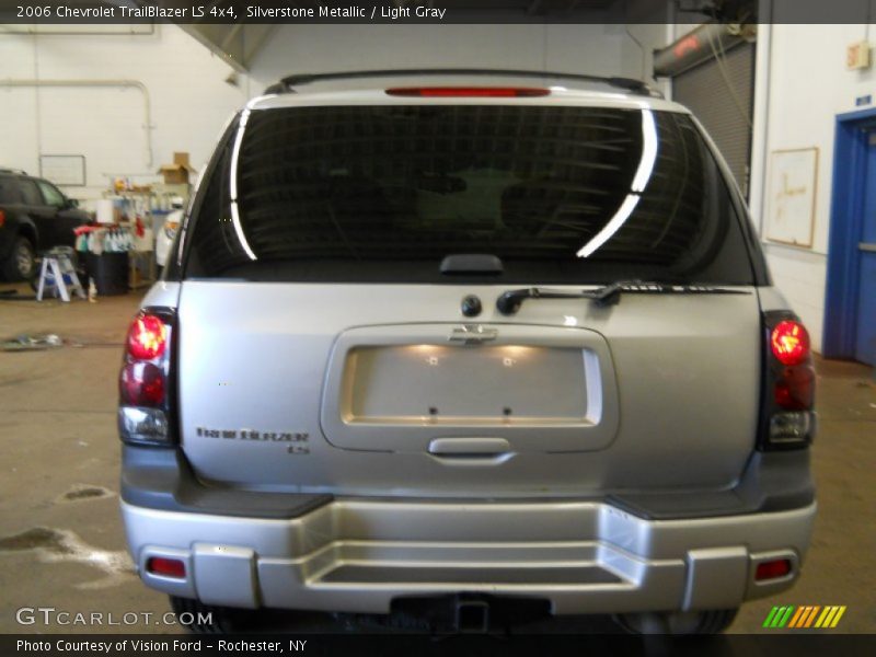 Silverstone Metallic / Light Gray 2006 Chevrolet TrailBlazer LS 4x4