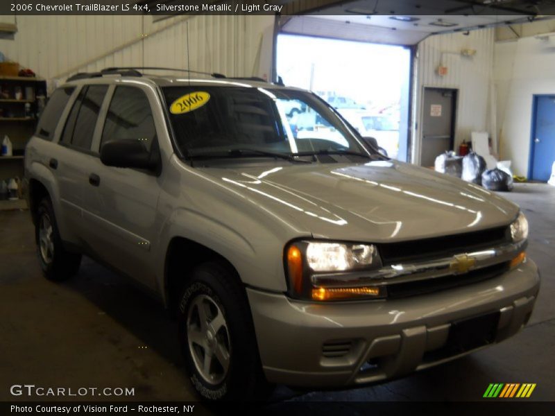 Silverstone Metallic / Light Gray 2006 Chevrolet TrailBlazer LS 4x4