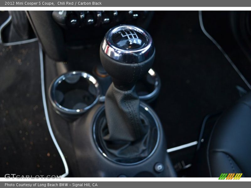  2012 Cooper S Coupe 6 Speed Manual Shifter