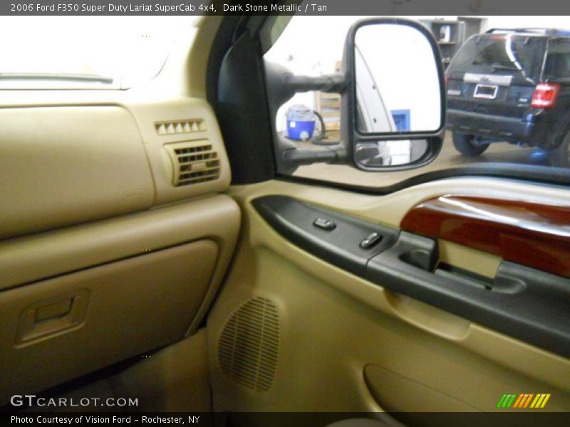 Dark Stone Metallic / Tan 2006 Ford F350 Super Duty Lariat SuperCab 4x4