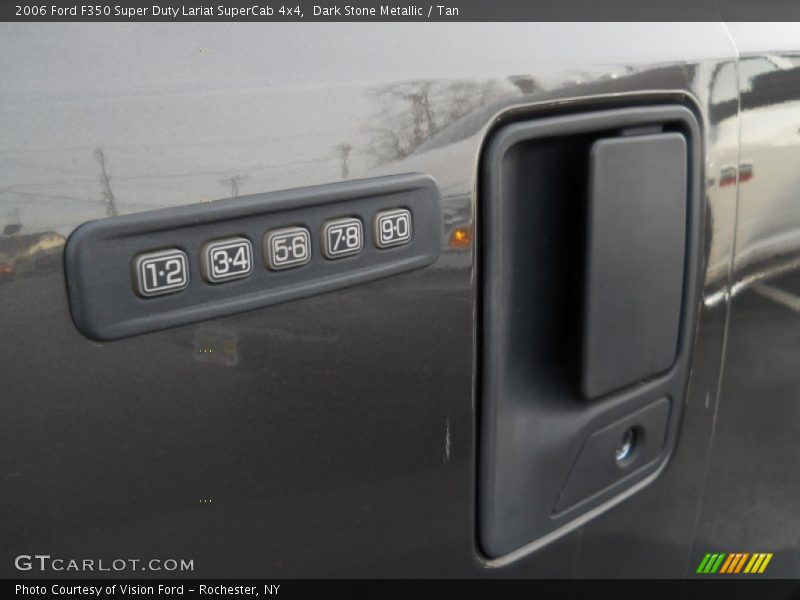 Dark Stone Metallic / Tan 2006 Ford F350 Super Duty Lariat SuperCab 4x4