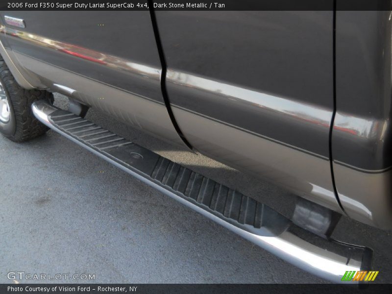 Dark Stone Metallic / Tan 2006 Ford F350 Super Duty Lariat SuperCab 4x4