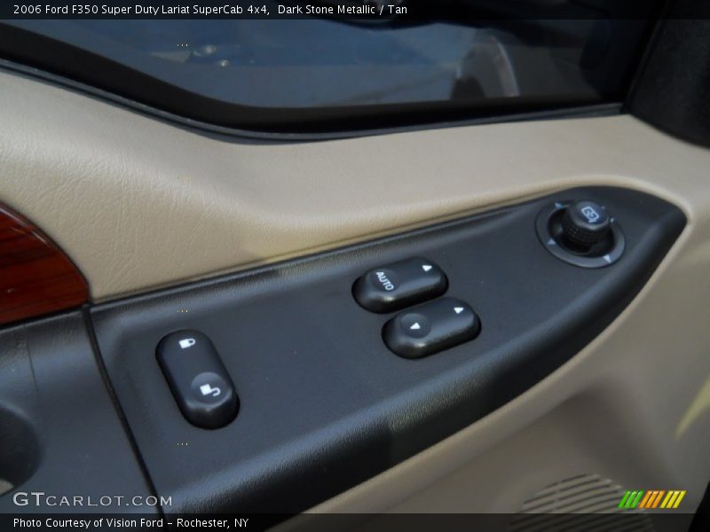 Dark Stone Metallic / Tan 2006 Ford F350 Super Duty Lariat SuperCab 4x4