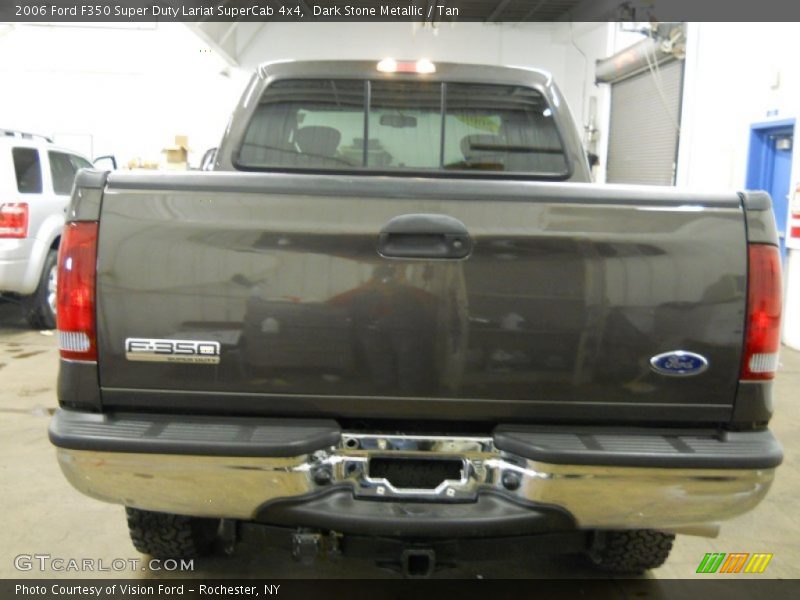 Dark Stone Metallic / Tan 2006 Ford F350 Super Duty Lariat SuperCab 4x4