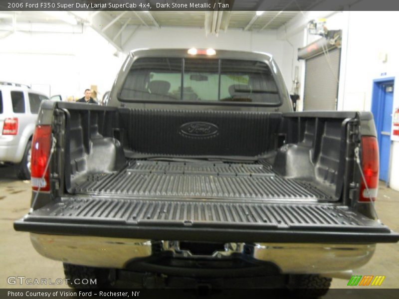 Dark Stone Metallic / Tan 2006 Ford F350 Super Duty Lariat SuperCab 4x4