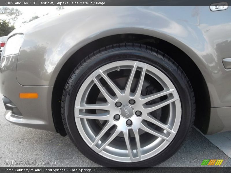  2009 A4 2.0T Cabriolet Wheel