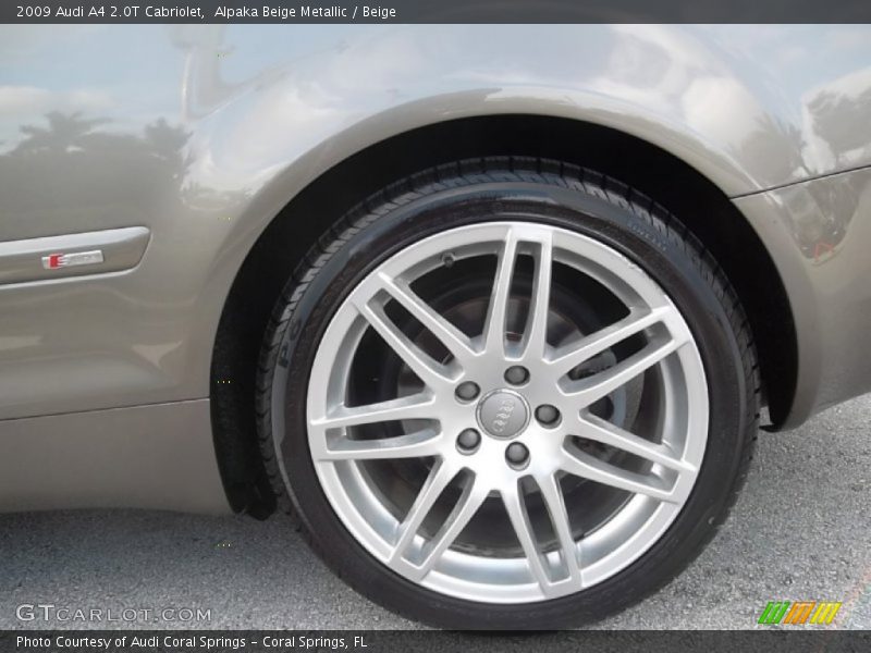  2009 A4 2.0T Cabriolet Wheel