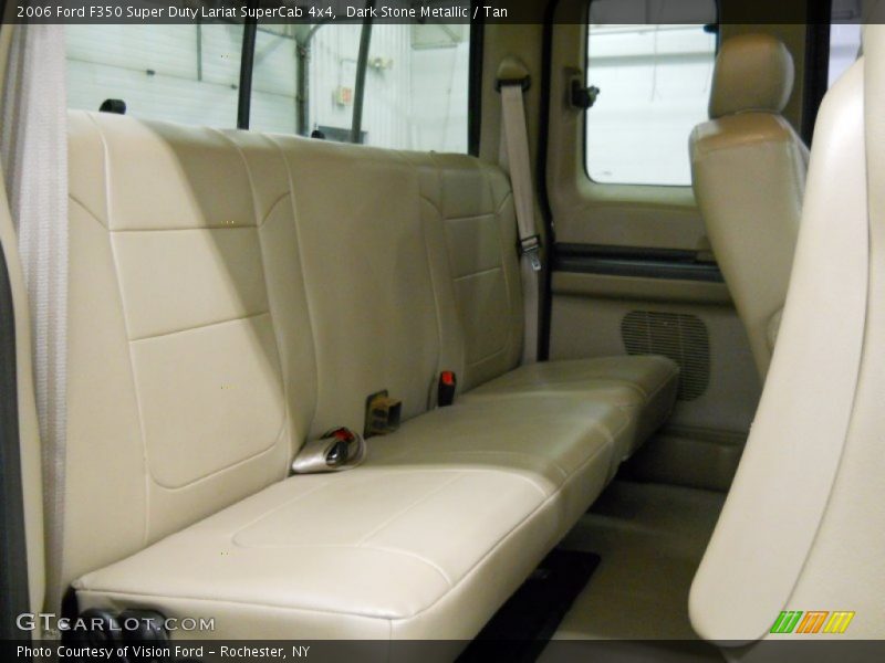 Dark Stone Metallic / Tan 2006 Ford F350 Super Duty Lariat SuperCab 4x4