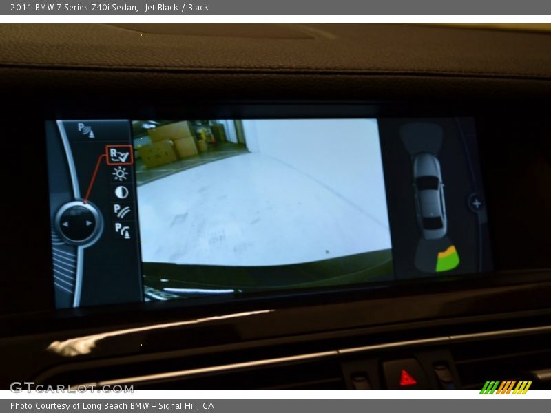 Jet Black / Black 2011 BMW 7 Series 740i Sedan