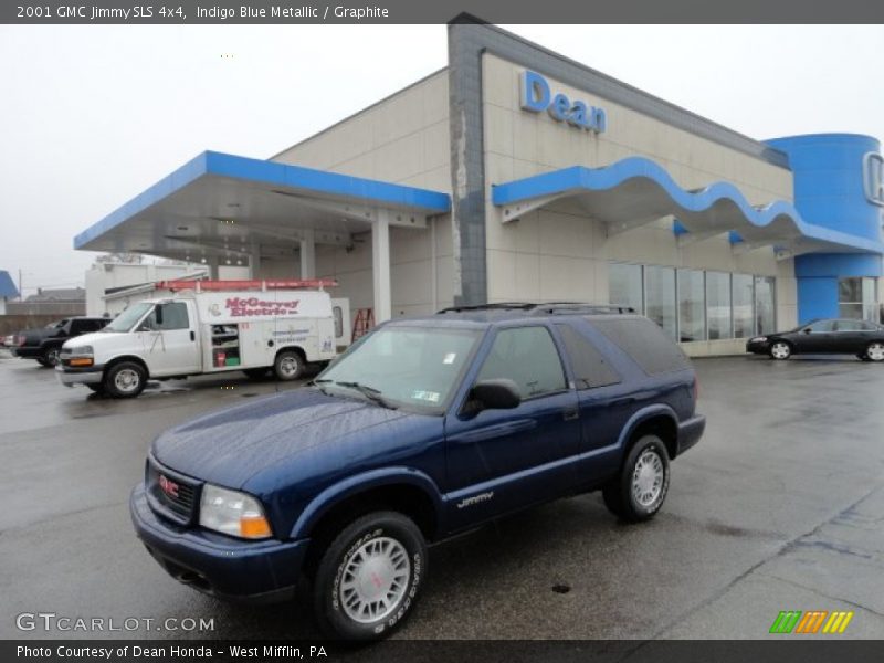 Indigo Blue Metallic / Graphite 2001 GMC Jimmy SLS 4x4