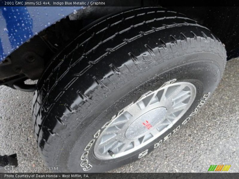 Indigo Blue Metallic / Graphite 2001 GMC Jimmy SLS 4x4