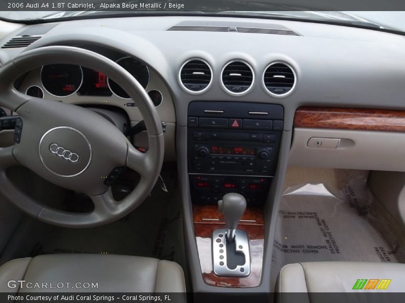 Alpaka Beige Metallic / Beige 2006 Audi A4 1.8T Cabriolet